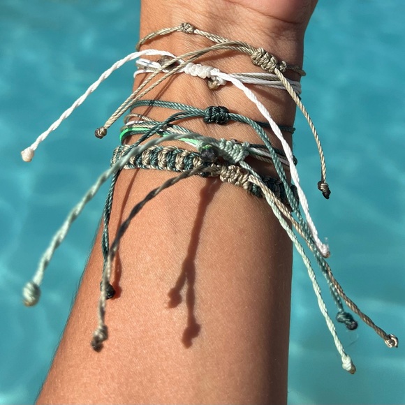 🏞️🌳NEW Pura Vida Inspired/Nature/Fresh Air /Set 5Handmade Adjustable Bracelets - Picture 5 of 11